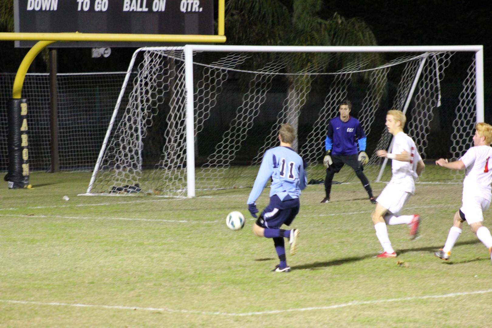 Soccer Wins District Championship