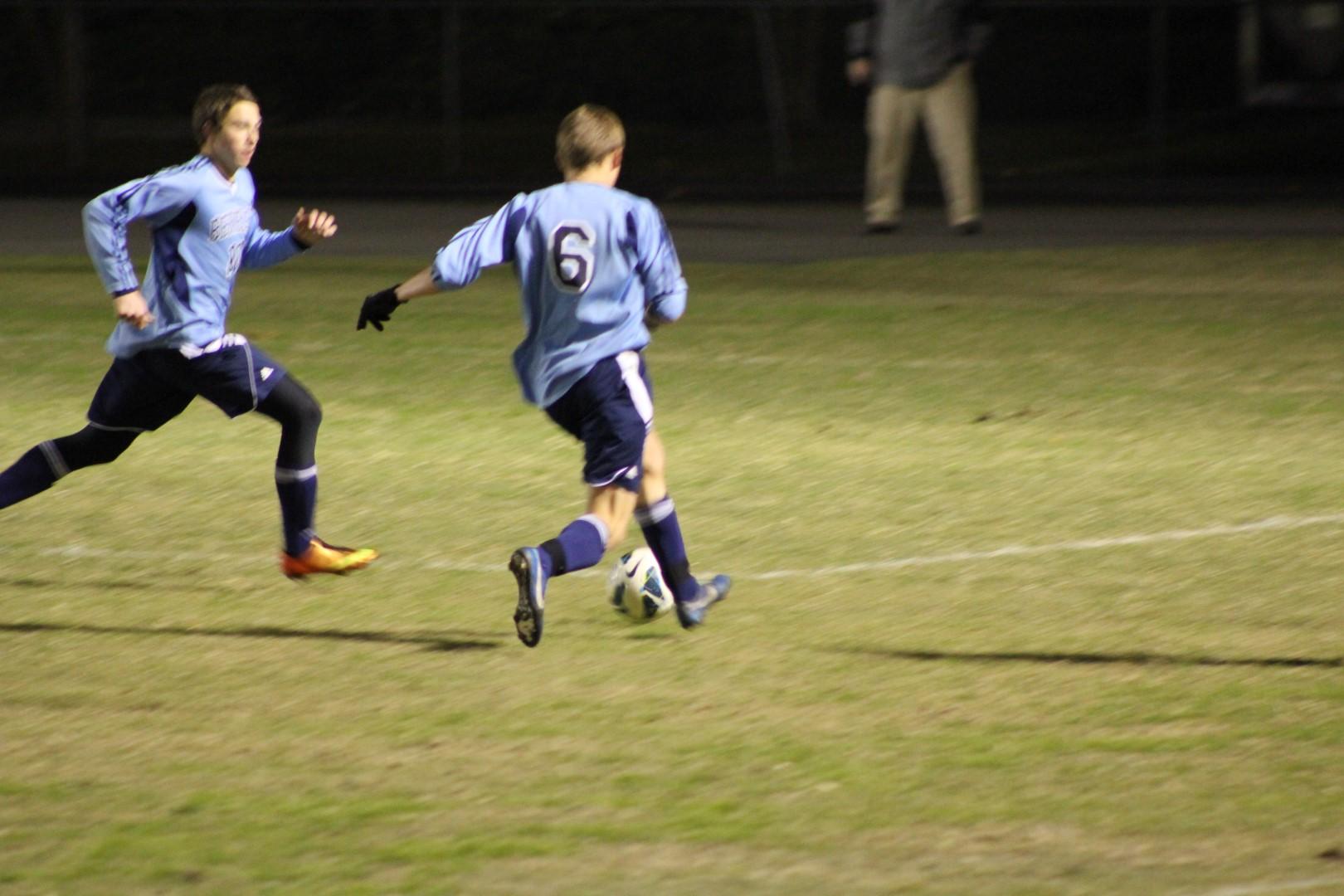 Soccer Wins District Championship