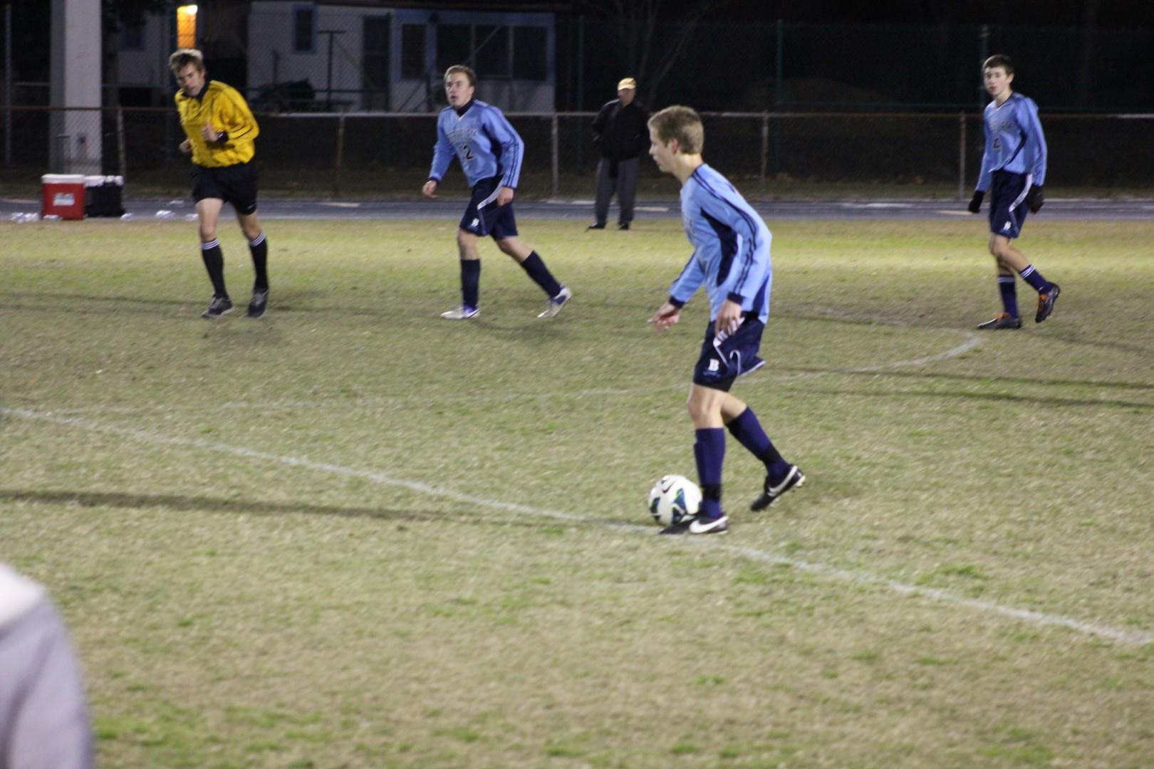 Soccer Wins District Championship