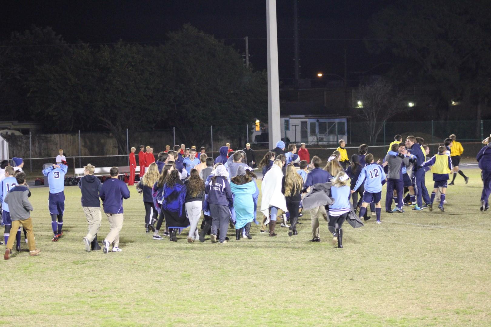 Soccer Wins District Championship