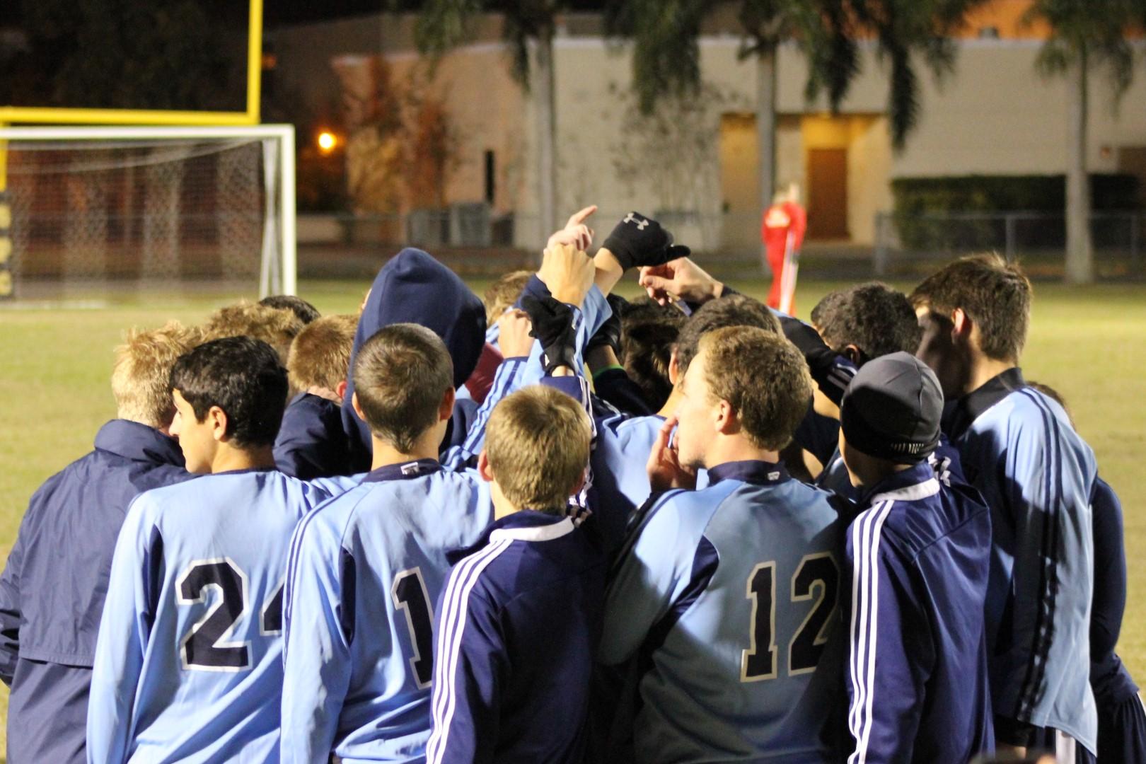 Soccer Wins District Championship