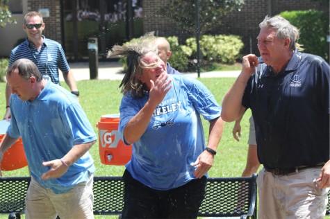 BPS Administration participates in the Ice Bucket Challenge.