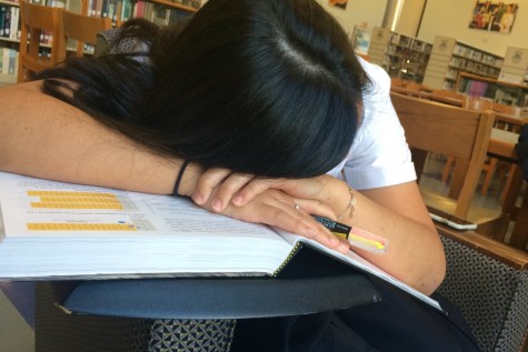Try to prevent procrastinating schoolwork, or else you'll end up like this student sleeping in the library!