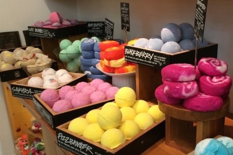 Try using Lush bath bombs to see your worries dissolve right before your eyes! 