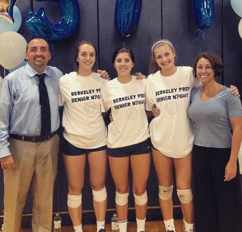 Seniors Dallas Adams, Morgan Reyes, and Madison Jenkins celebrated Senior Night with a great presentation. 