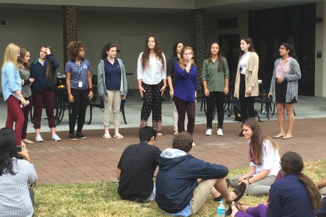 The Melodivas performed at Berkeley's annual Mix-It-Up Day. 