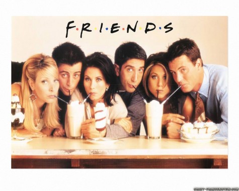 Friends, Phoebe, Joey, Monica, Ross, Rachel, and Chandler, navigate early adulthood in NBC’s “Friends”. “Friends” is available for binge watching on Netflix. 