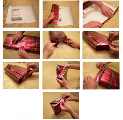 A step-by-step diagram for the Classic wrapping style.