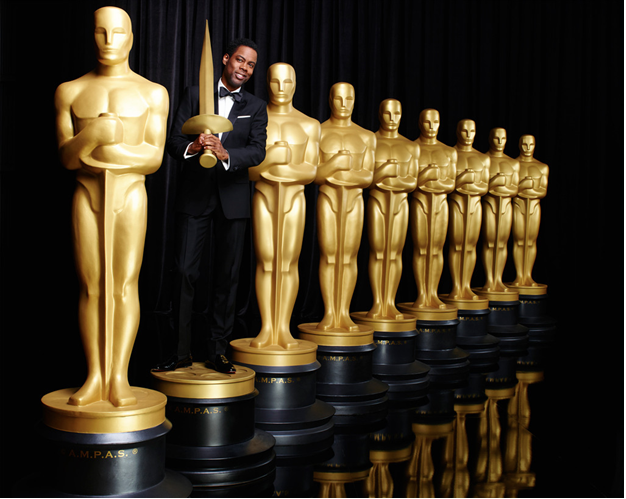 The 2016 Oscars, hosted by Chris Rock, will be live on Sunday, February 28th on ABC at 8:30 pm EST.
