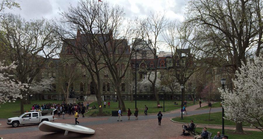 Barcenas took this picture during her visit to the University of Pennsylvania.