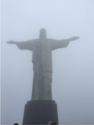 RIO’S TIME TO SHINE: Rio’s Christ the Redeemer statue stands tall as the city hosted the 2016 Olympic Games. Photo by Sarah Munger