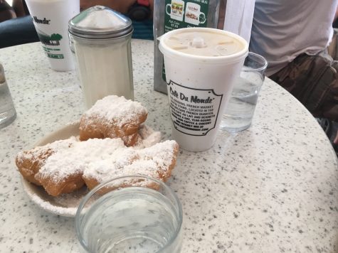BEIGNETS AND COFFEE: Try Cafe au Lait with the beignets at Cafe du Monde — thats a delicious pair!