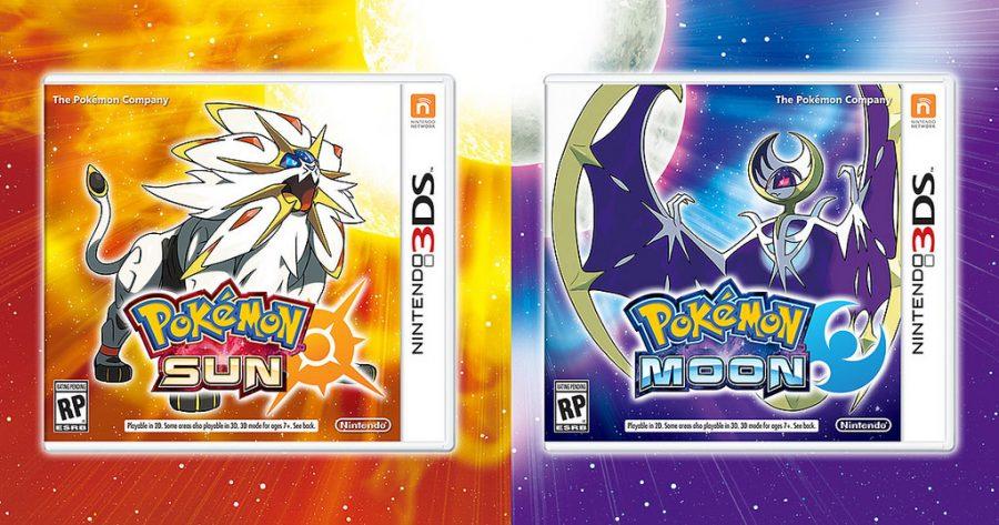 LEGENDARY COMBATANTS AWAIT: Solgaleo and Lunala (from left) were unveiled by Game Freak as exclusive Pokémon for Pokémon Sun” and “Pokémon Moon” as the first legendary Pokémon in the franchise with the ability to evolve.