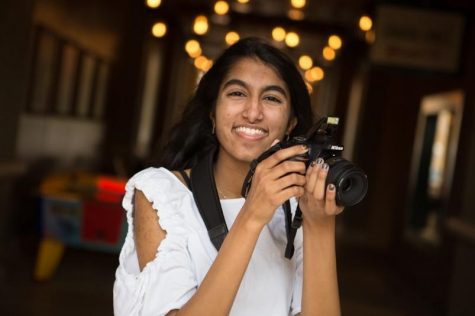 PASSIONATE PHOTOGRAPHER: Wickramasinghe first got her hands on a camera when she purchased a Sony Cyber Shot at eight years old. 