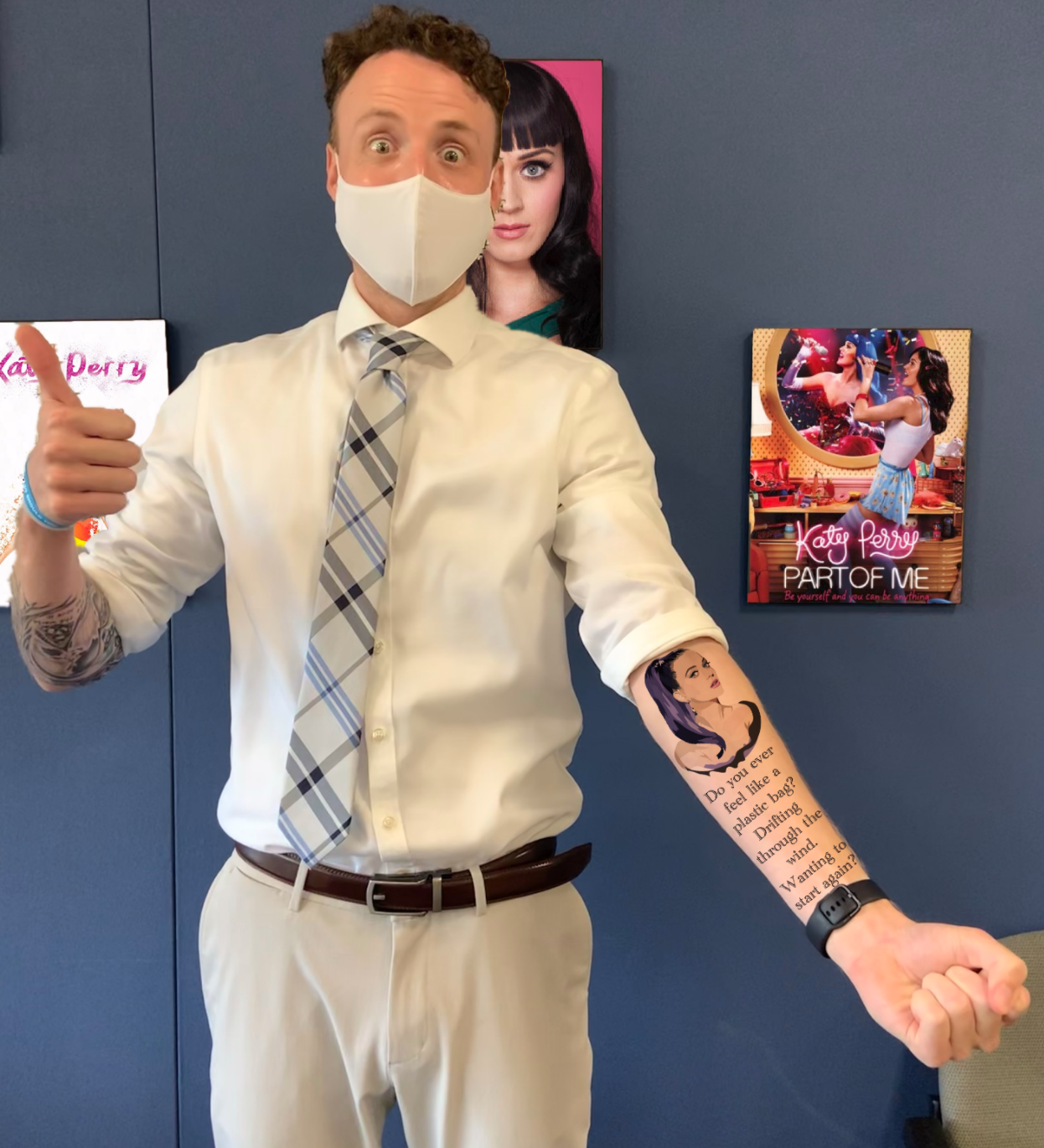 A Tattoo Artist Wiping a New Tattoo · Free Stock Photo