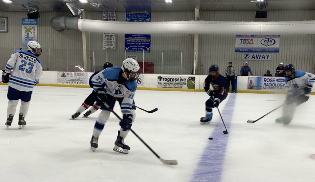 First Win of the Season: Varsity Boys Hockey vs. Freedom High