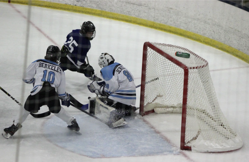 First Win of the Season: Varsity Boys Hockey vs. Freedom High