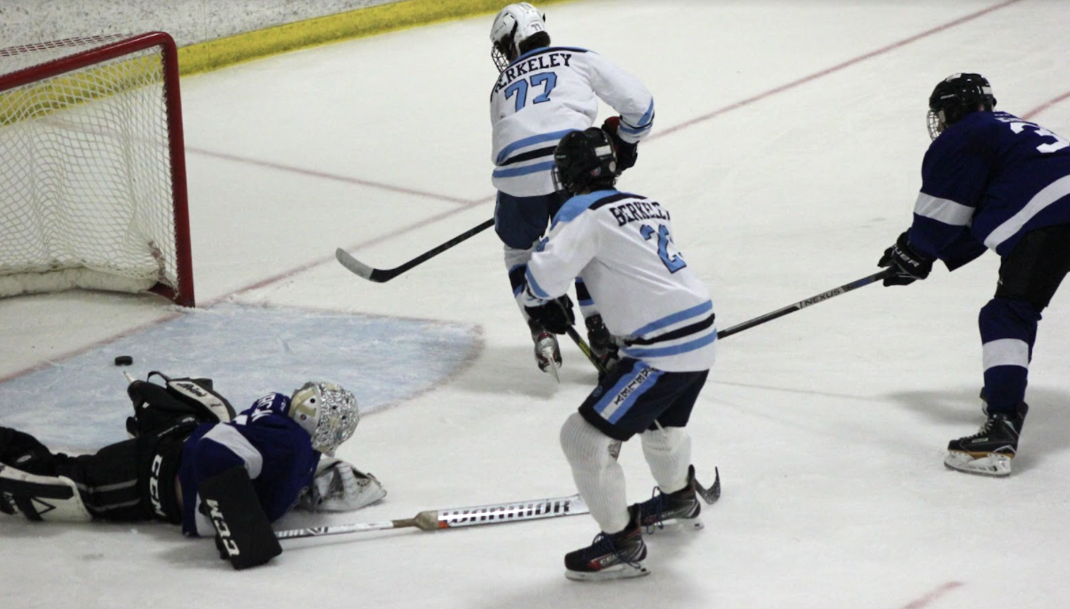 First Win of the Season: Varsity Boys Hockey vs. Freedom High