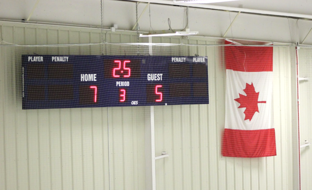 First Win of the Season: Varsity Boys Hockey vs. Freedom High