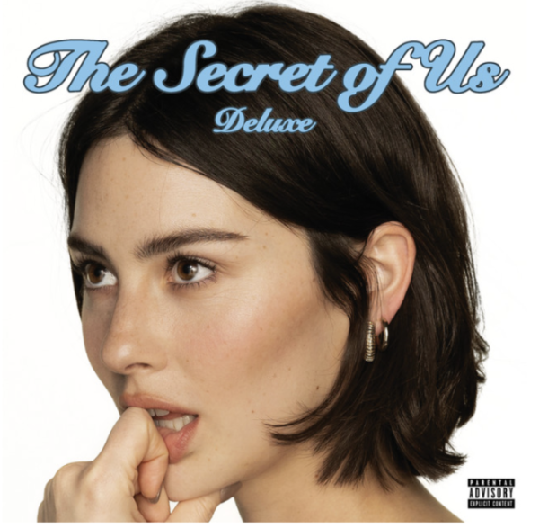 DEEP IN THOUGHT: Gracie Abrams appears pensive as she poses for her The Secret of Us Deluxe album cover.